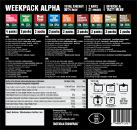 Weekpack ALPHA Tactical Foodpack