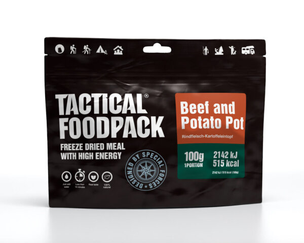 Tactical Foodpack Beef and Potato Pot 110g